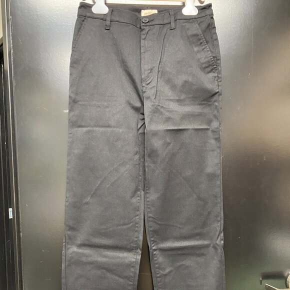 NWOT! Brixton Straight Leg Black Pants size 27 - Picture 2 of 6